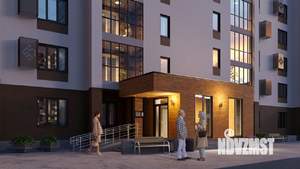 1-к квартира, строящийся дом, 40м2, 9/10 этаж