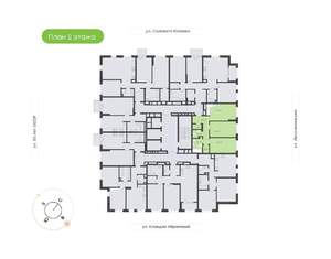 2-к квартира, вторичка, 67м2, 2/18 этаж