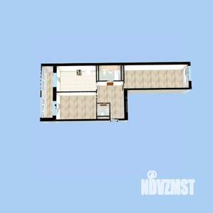 2-к квартира, вторичка, 73м2, 4/25 этаж