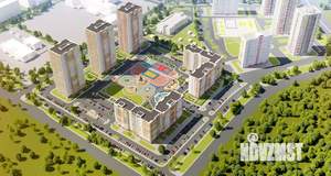 2-к квартира, строящийся дом, 54м2, 13/25 этаж