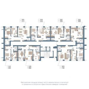 3-к квартира, вторичка, 76м2, 13/14 этаж