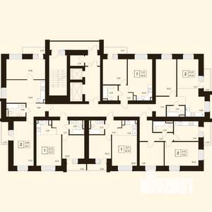 1-к квартира, вторичка, 39м2, 15/17 этаж