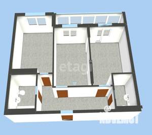 3-к квартира, вторичка, 64м2, 10/25 этаж