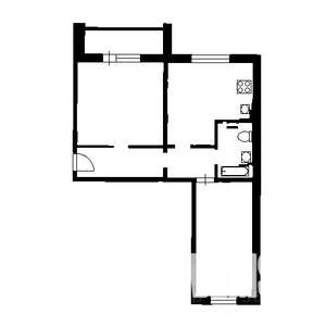 2-к квартира, вторичка, 67м2, 5/10 этаж