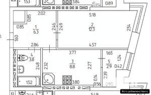 1-к квартира, вторичка, 33м2, 8/25 этаж