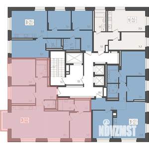 3-к квартира, вторичка, 120м2, 18/23 этаж