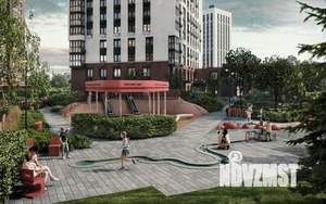 2-к квартира, вторичка, 57м2, 18/25 этаж