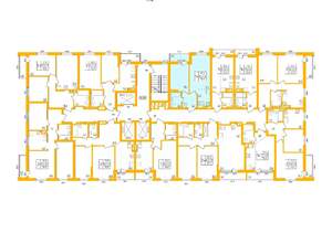 1-к квартира, вторичка, 39м2, 20/27 этаж