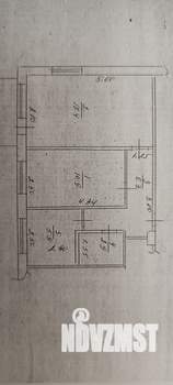 2-к квартира, вторичка, 43м2, 2/5 этаж