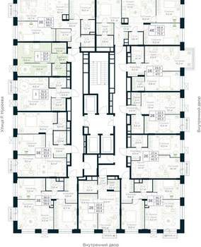 Студия квартира, вторичка, 32м2, 26/30 этаж