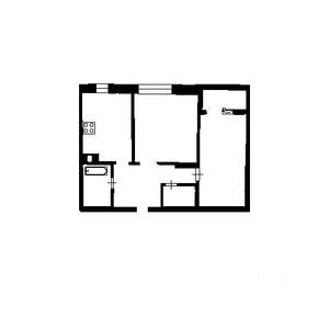 2-к квартира, вторичка, 62м2, 16/25 этаж