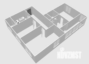 3-к квартира, вторичка, 82м2, 7/9 этаж