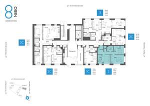 2-к квартира, вторичка, 59м2, 2/17 этаж