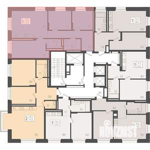 3-к квартира, вторичка, 86м2, 11/23 этаж