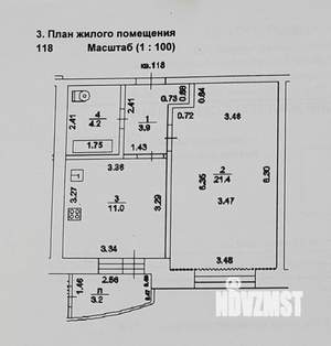 1-к квартира, вторичка, 41м2, 5/10 этаж