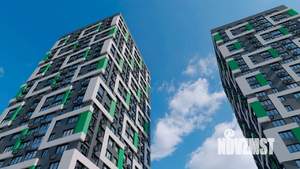 2-к квартира, строящийся дом, 41м2, 10/25 этаж