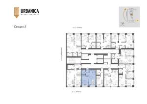 2-к квартира, вторичка, 46м2, 6/32 этаж