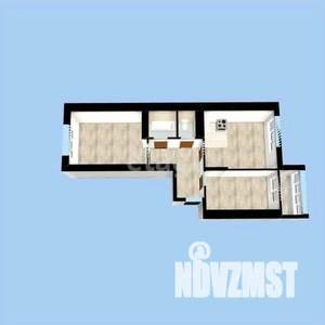 3-к квартира, вторичка, 57м2, 3/15 этаж