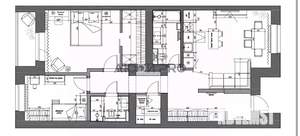 3-к квартира, вторичка, 81м2, 1/8 этаж