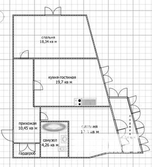 3-к квартира, вторичка, 74м2, 25/27 этаж
