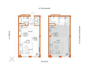 1-к квартира, строящийся дом, 72м2, 3/5 этаж