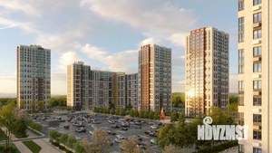 2-к квартира, строящийся дом, 58м2, 6/25 этаж