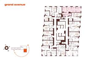 3-к квартира, вторичка, 71м2, 30/32 этаж
