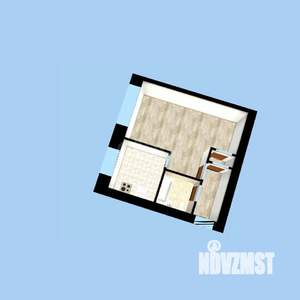 1-к квартира, вторичка, 31м2, 4/5 этаж