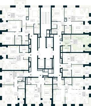 Студия квартира, вторичка, 30м2, 10/30 этаж