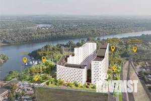 1-к квартира, сданный дом, 40м2, 4/25 этаж
