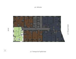 2-к квартира, вторичка, 57м2, 21/25 этаж