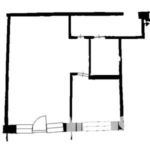 1-к квартира, вторичка, 32м2, 2/4 этаж