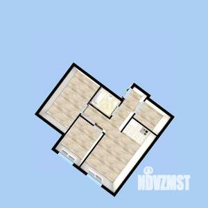 2-к квартира, вторичка, 62м2, 4/24 этаж
