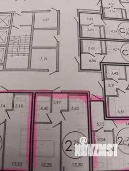 2-к квартира, строящийся дом, 40м2, 6/25 этаж