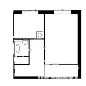 1-к квартира, вторичка, 44м2, 1/9 этаж