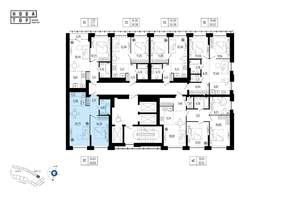 2-к квартира, вторичка, 50м2, 10/25 этаж