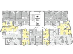 3-к квартира, вторичка, 64м2, 13/24 этаж