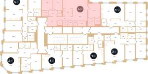 4-к квартира, вторичка, 132м2, 2/7 этаж