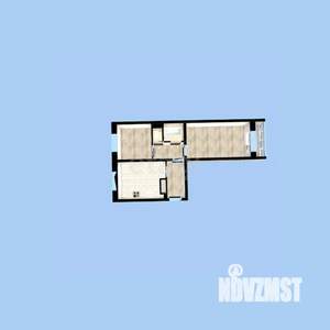 2-к квартира, вторичка, 51м2, 3/11 этаж