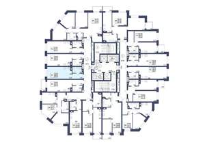 Студия квартира, вторичка, 27м2, 12/34 этаж