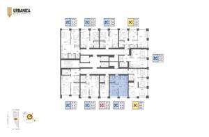 2-к квартира, вторичка, 45м2, 8/32 этаж