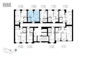 2-к квартира, вторичка, 36м2, 2/25 этаж