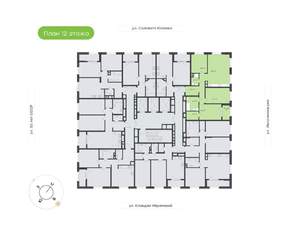 3-к квартира, вторичка, 89м2, 12/25 этаж