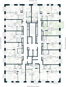 1-к квартира, вторичка, 47м2, 30/30 этаж