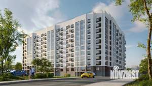 2-к квартира, строящийся дом, 64м2, 7/10 этаж