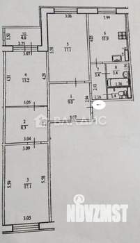 3-к квартира, вторичка, 87м2, 1/12 этаж