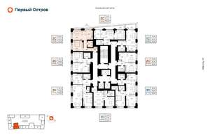 2-к квартира, вторичка, 42м2, 12/23 этаж