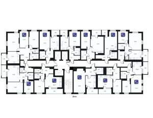 1-к квартира, вторичка, 47м2, 18/25 этаж