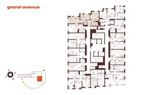 2-к квартира, вторичка, 62м2, 13/32 этаж