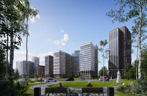 2-к квартира, вторичка, 35м2, 23/24 этаж